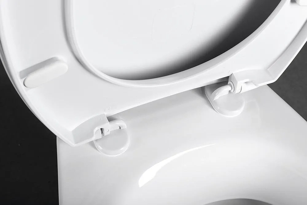 Aqualine Aqualine, FIXET WC sedátko, biela, ST278