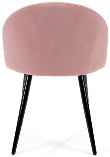 Jedálenská stolička SJ.077 ružová
