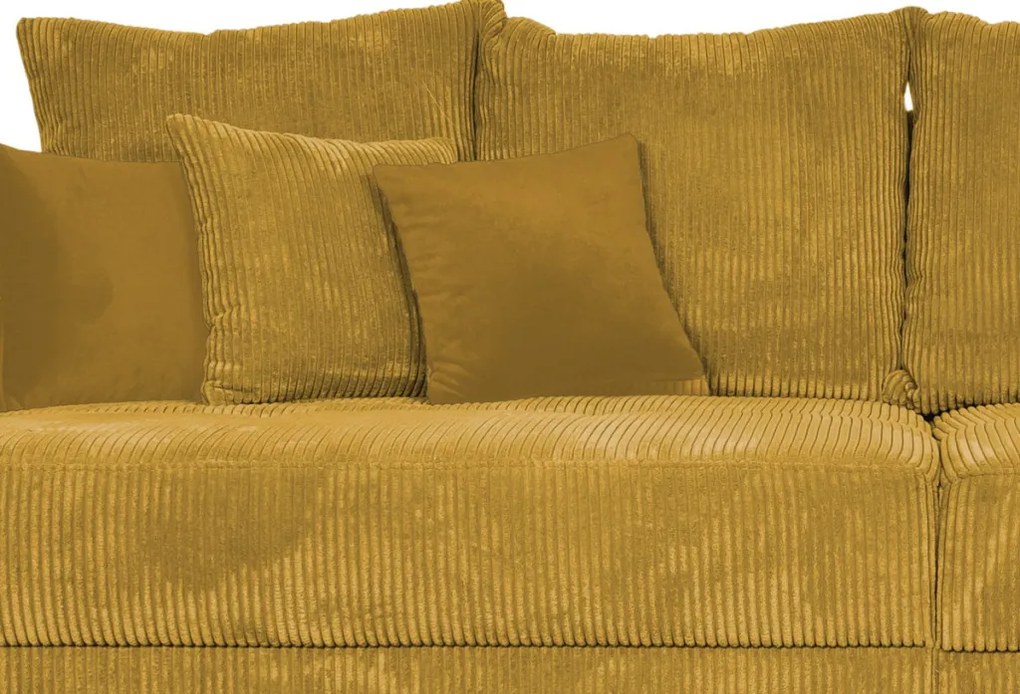 Pohovka Richard, horčicová žltá látka