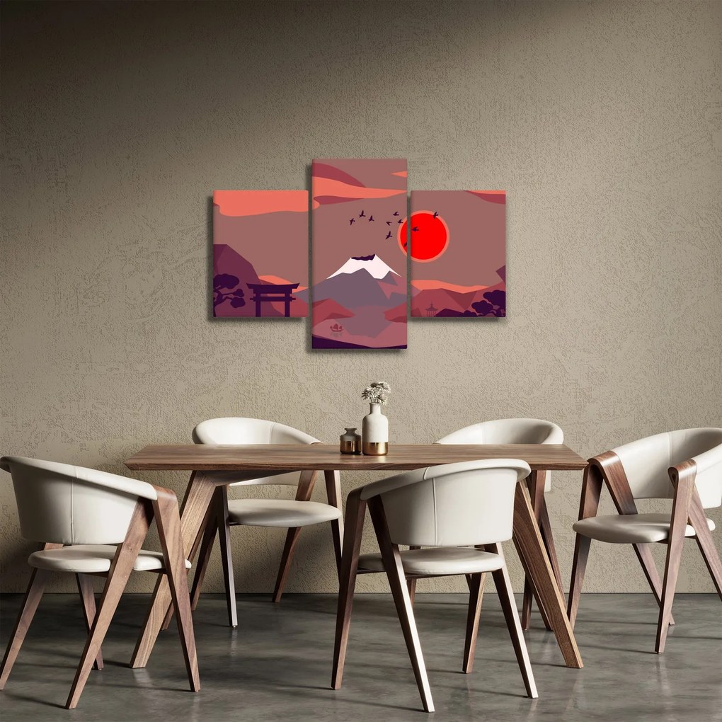 Obraz - Hory Fudži (90x60 cm)