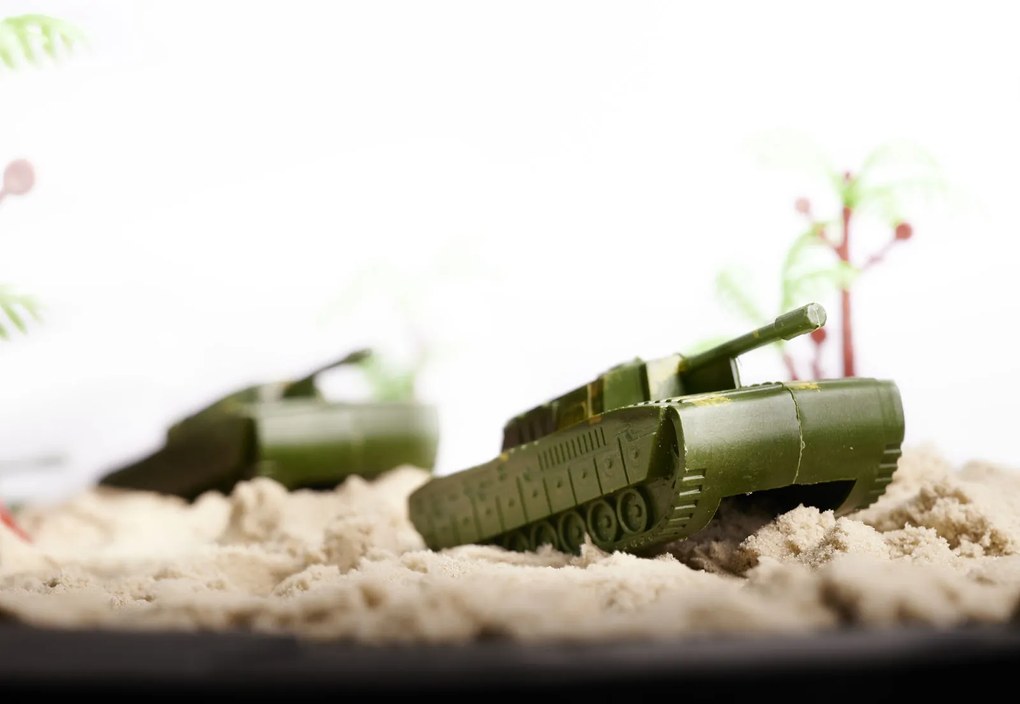 KIK Sada vojenských figúrok 307el.