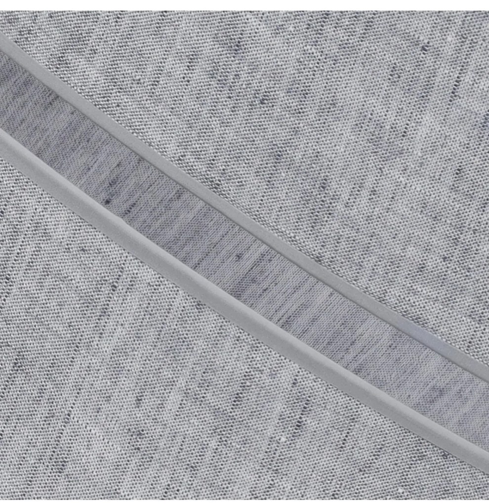 Závesné svietidlo Len, 1x šedé textilné tienidlo, (fi 40 cm), w