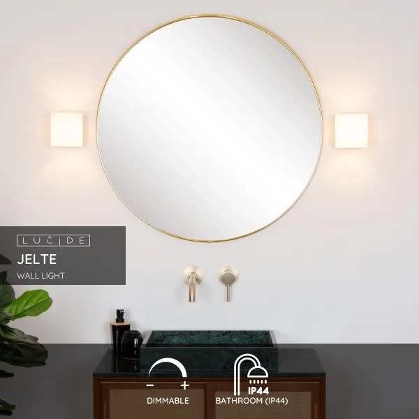 Lucide 04203/01/30 - Kúpeľňové nástenné svietidlo JELTE 1xG9/33W/230V IP44