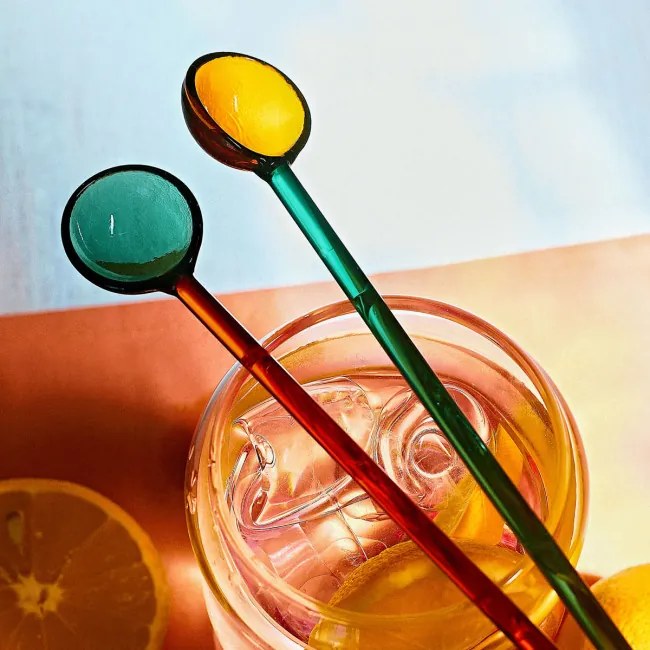 Sada dvoch lyžičiek LAISA sklenené 894782