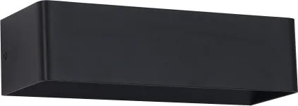 Brilagi - LED vonkajšie nástenné svietidlo DONNANI LED/12W/230V 30 cm čierne IP44