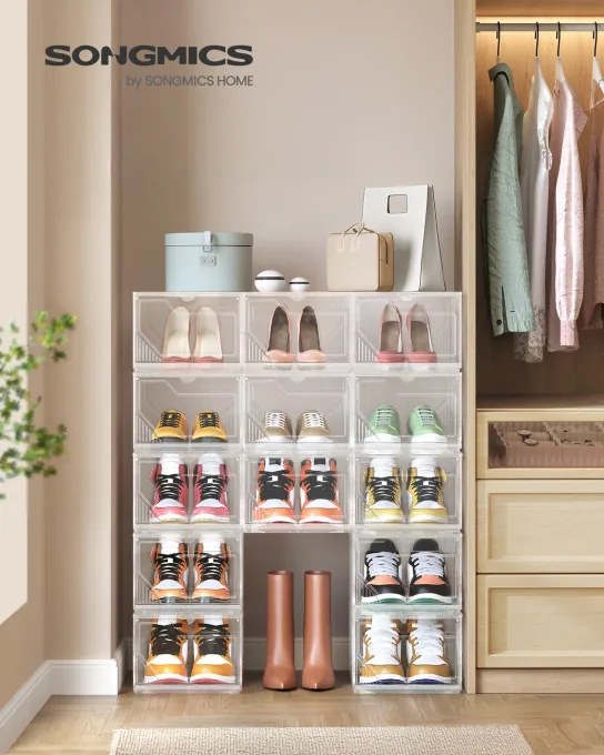 Úložné boxy LSP806WH01 (6 ks)