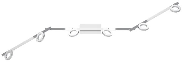 Eglo 96183 - Bodové svietidlo CARDILLIO 1 6xLED/3,2W + 3xLED/3,3/230V