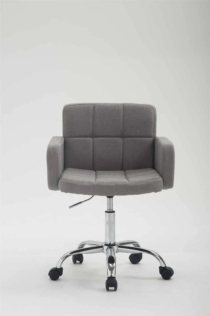 Design-Shop Pracovná stolička L.A. látka - Sivá
