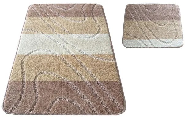 Sada kúpeľňových koberčekov Montana 05 béžová
