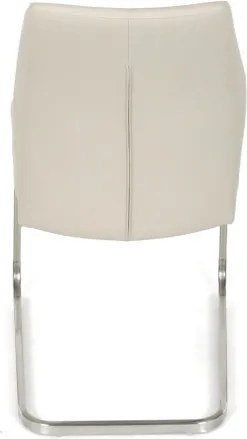 Jedálenská stolička krémová DCL-D1277 CRM