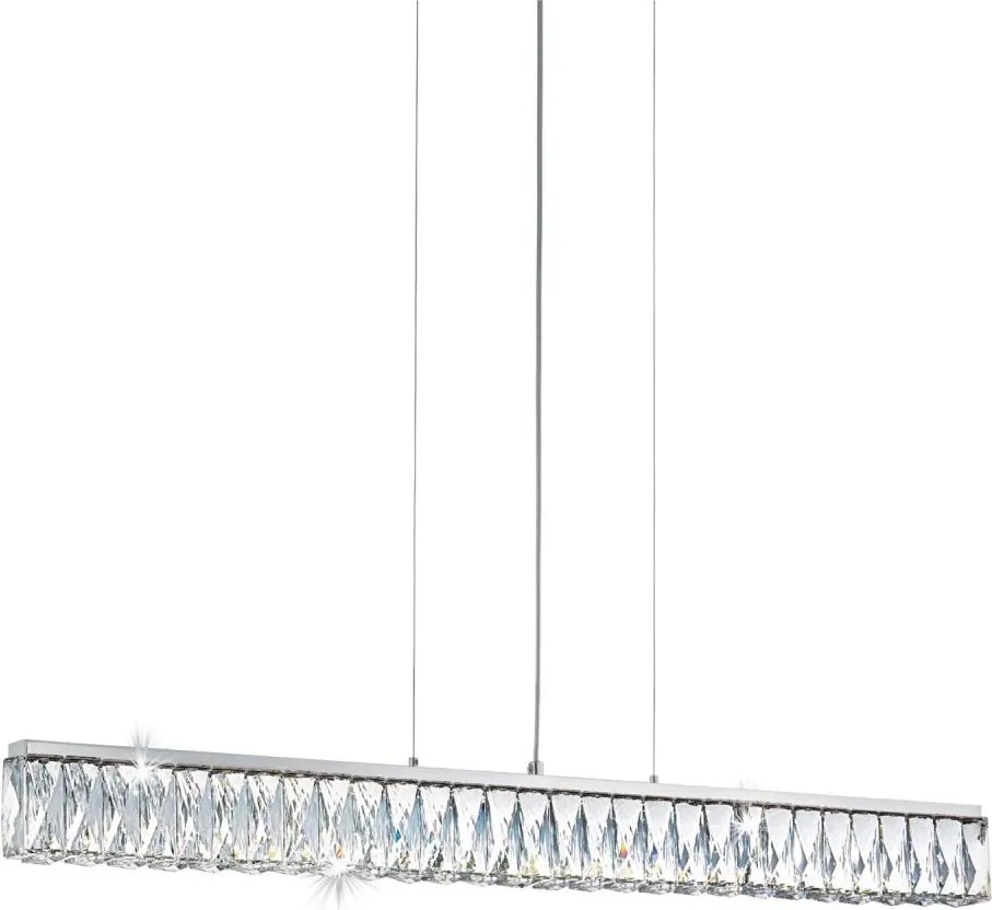 Eglo 95543 - Krištáľový luster na lanku TELLUGIO-S LED/36W/230V 3000K