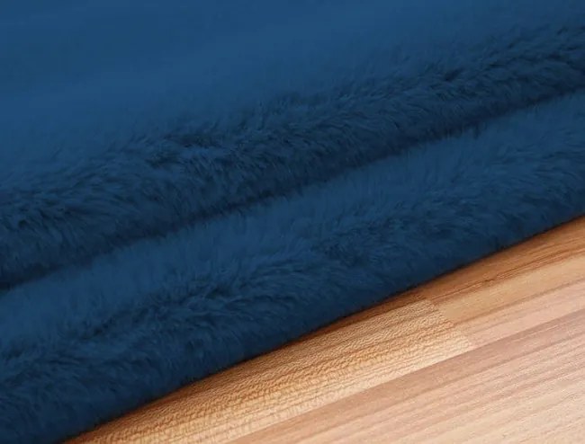 Protišmykový koberec RABBIT granátový kruh