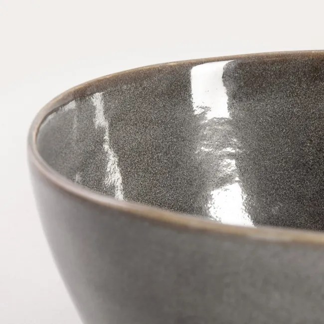 Dekoračná miska MYSTIC 750861 sivá