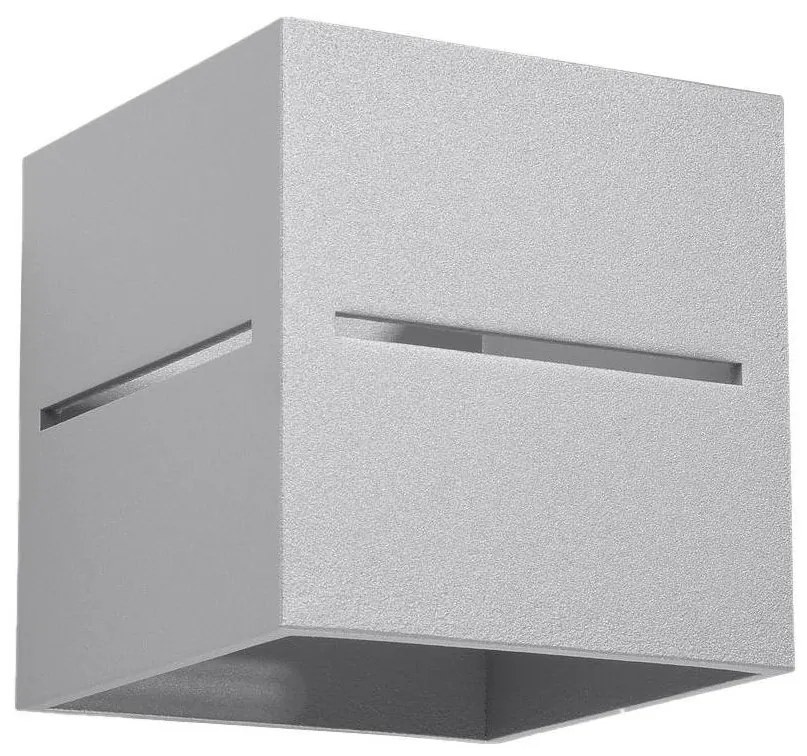 Nástenné svietidlo LOBO 1xG9/40W/230V šedá