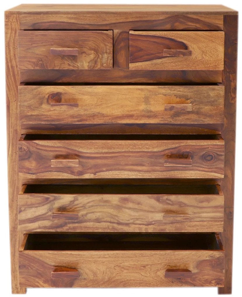 furniture-nabytek.cz - Komoda se zásuvkami z masívneho palisandrového dreva 90x120x45