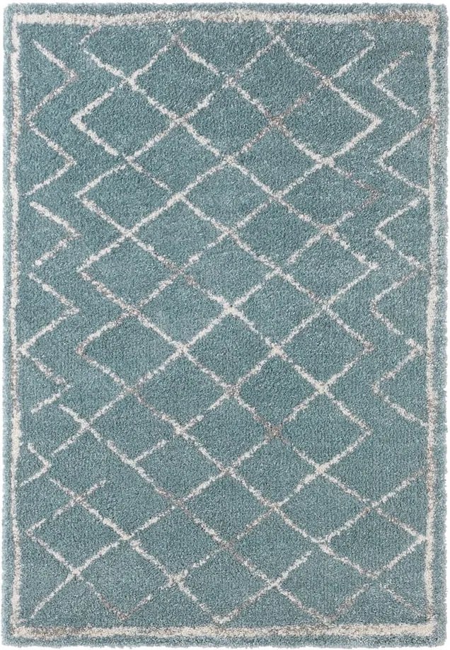 Modrý koberec Mint Rugs Loft, 80 x 150 cm