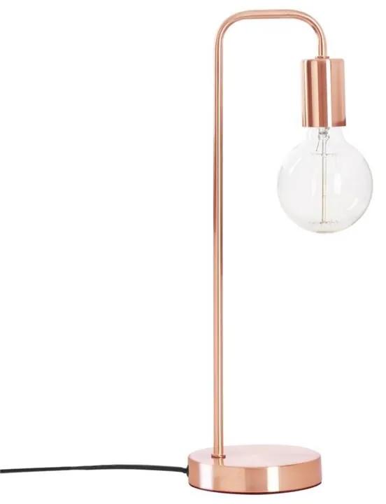 Stolová lampa Keli medená 45 cm