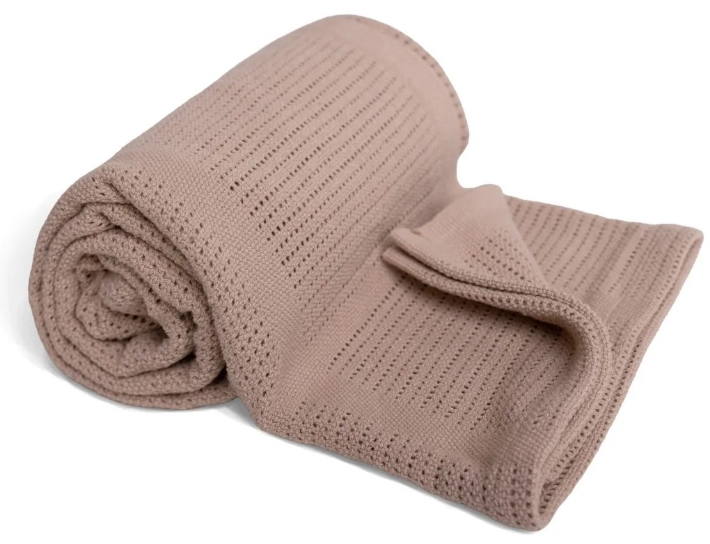 Babymatex Detská deka Sisi mocha mousse, 75 x 100 cm