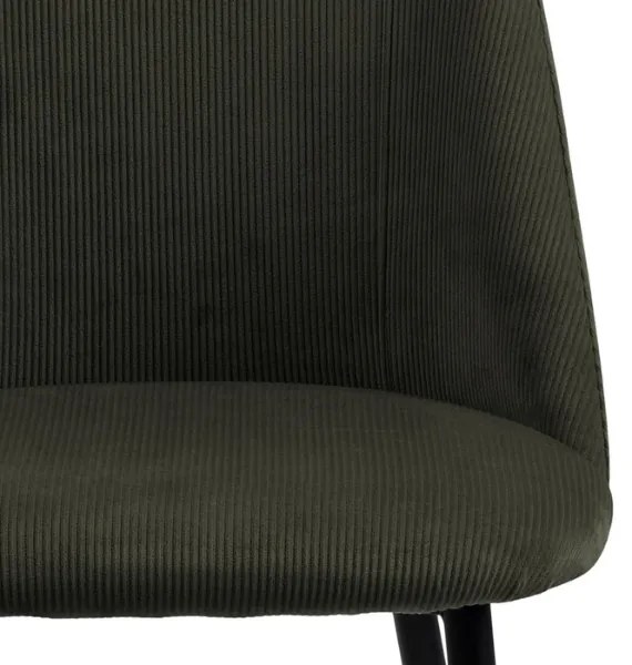 Jídelní židle Ines olivově zelená