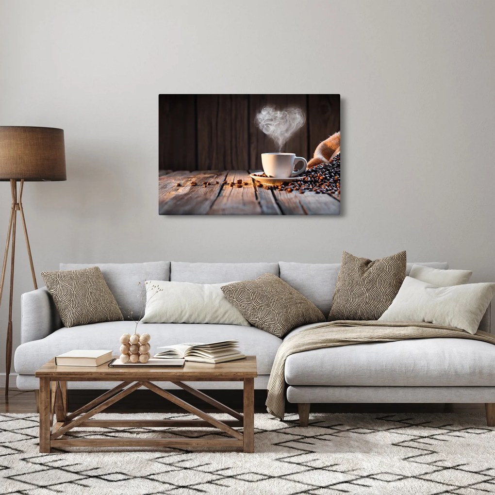 Obraz - Čas na kávu (90x60 cm)