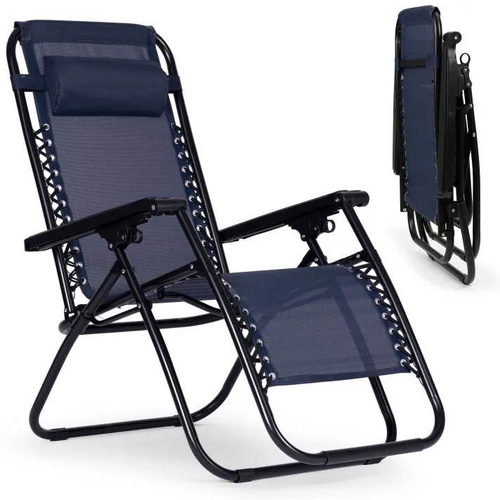 Lehátko tmavomodrej farby