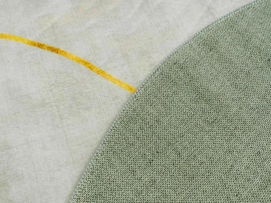 TZ Okrúhly vzorovaný koberec Stela Rozmer: 100 cm