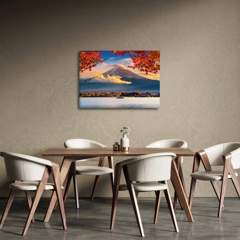 Obraz - Japonsko, Hora Fudži (70x50 cm)