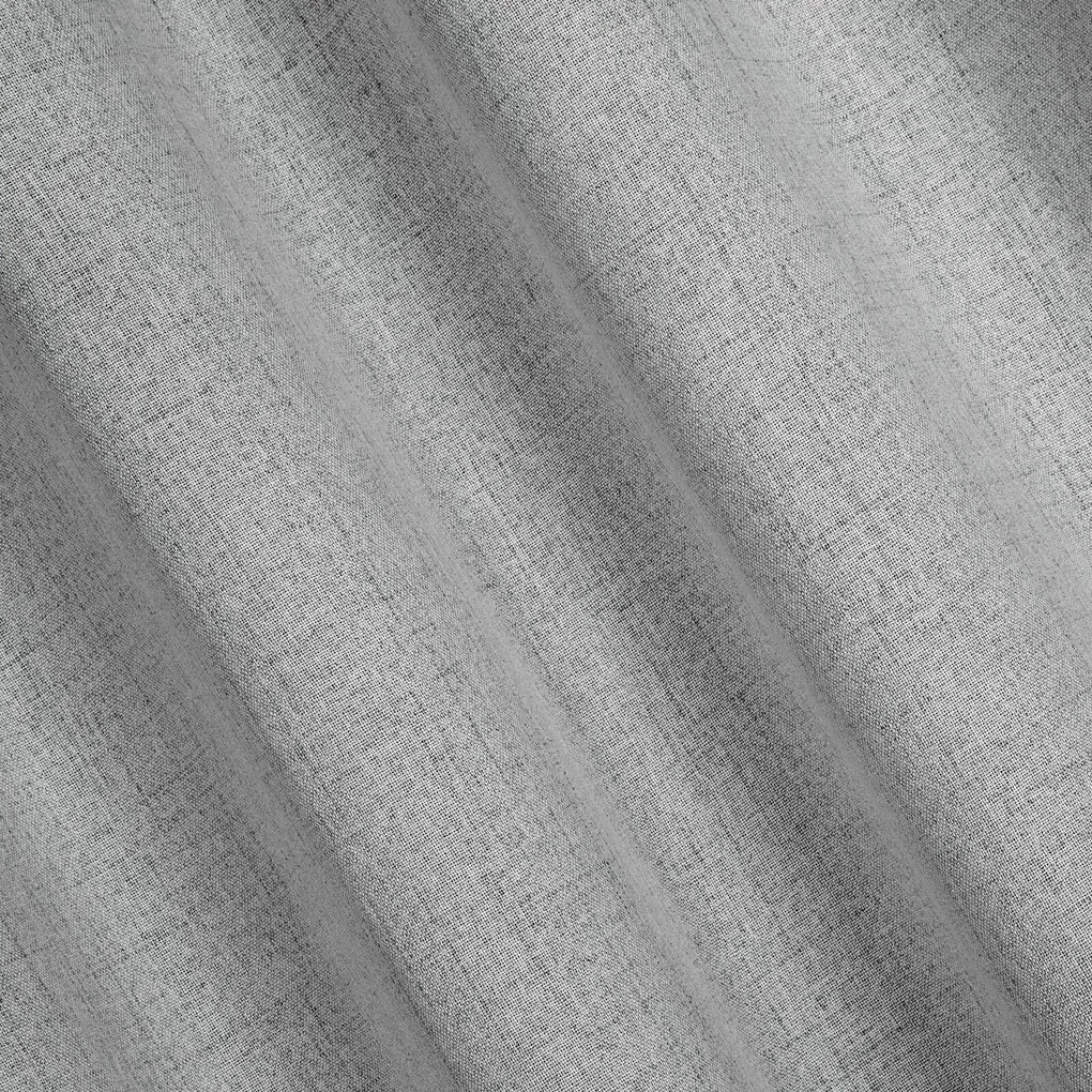 ZÁVES NA KRÚŽKOCH LINDA 140X250 CM STRIEBORNÁ