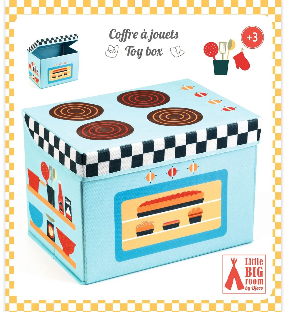 Úložný box na hračky - kuchynský sporák