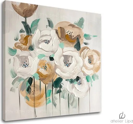 Autorská reprodukcia na plátne KVETY XOBFB531E1