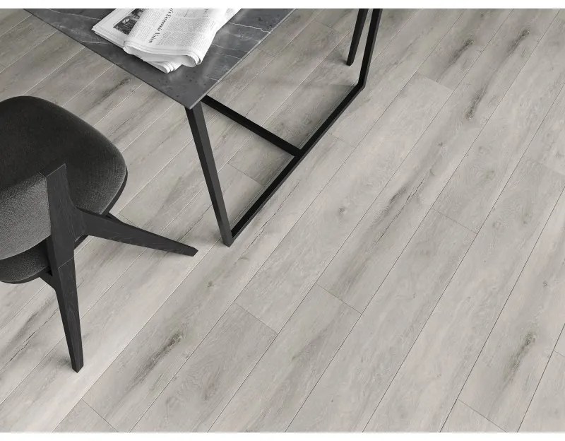 Mexen Boone, vinylová podlaha 1240x182 mm SPC 6,5 mm, IXPE 1,5 mm, 4-stranná V-drážka, dub, F1054-1240-182-505-4V1-01
