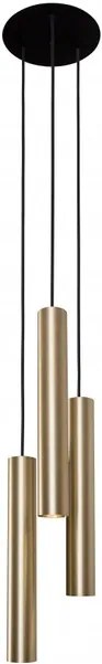 Nowodvorski 8915 Závesné stropné svietidlo EYE BRASS III 8915, 3xGU10/max.10W, farba mosadz