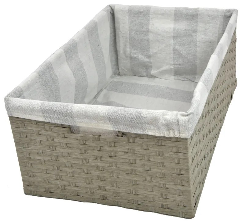 Úložný box sivý Rozmery (cm): 40x27, v. 15