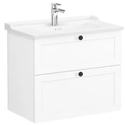 Vitra Root kúpeľňová skrinka s umývadlom 80x67x46 cm biela mat ROOTC80WINTC