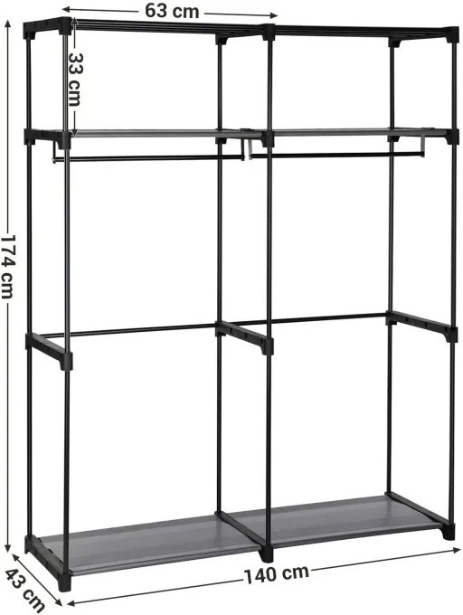 Šatníková skriňa RYG02GY