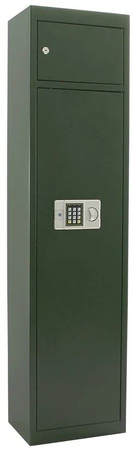 Skriňa na zbrane GUN 5EL - elektronický zámok, 1500x370x265 mm