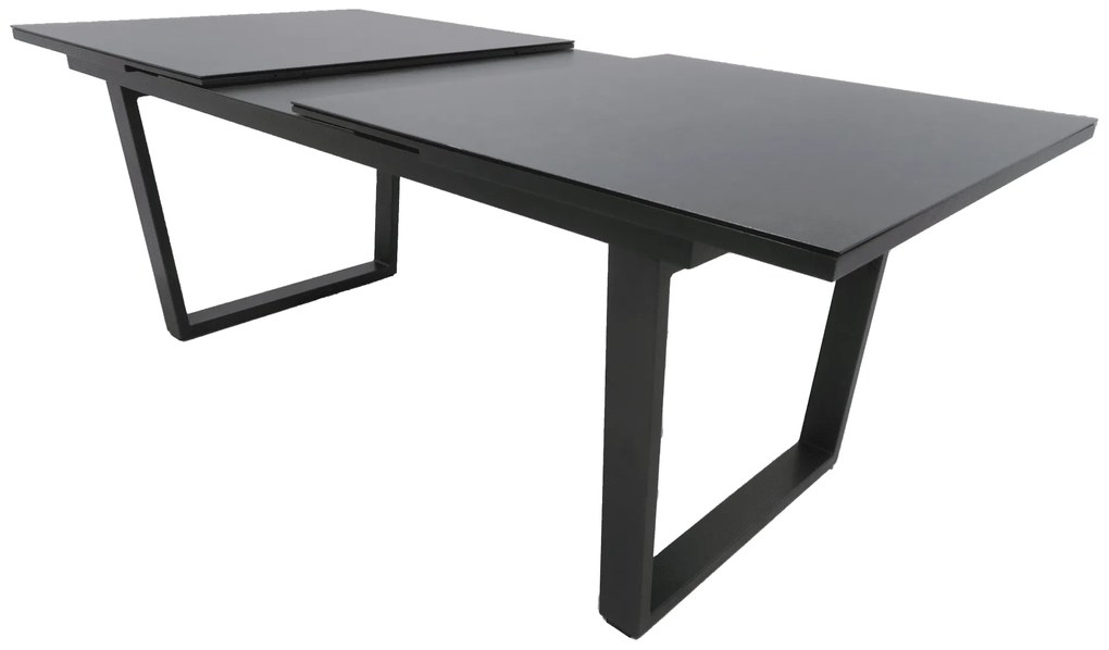 LIVORNO - záhradný rozkladací stôl 180/240 x 100 x 75,5 cm
