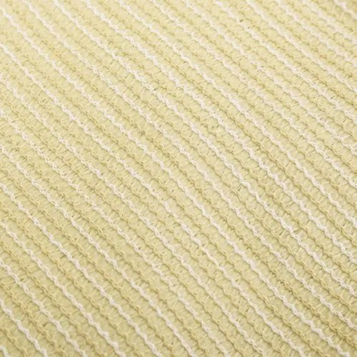 vidaXL Tieniaca plachta 160 g/m², béžová 4x7 m, HDPE-