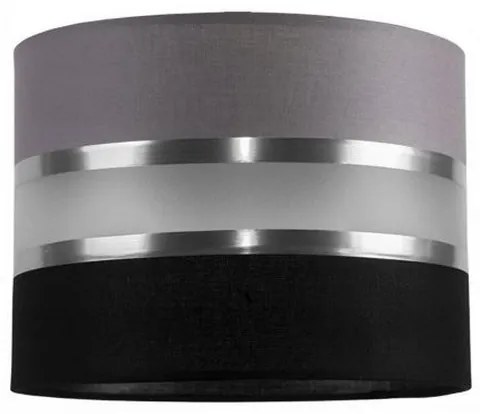 Luster na lanku CORAL 3xE27/60W/230V čiernošedá