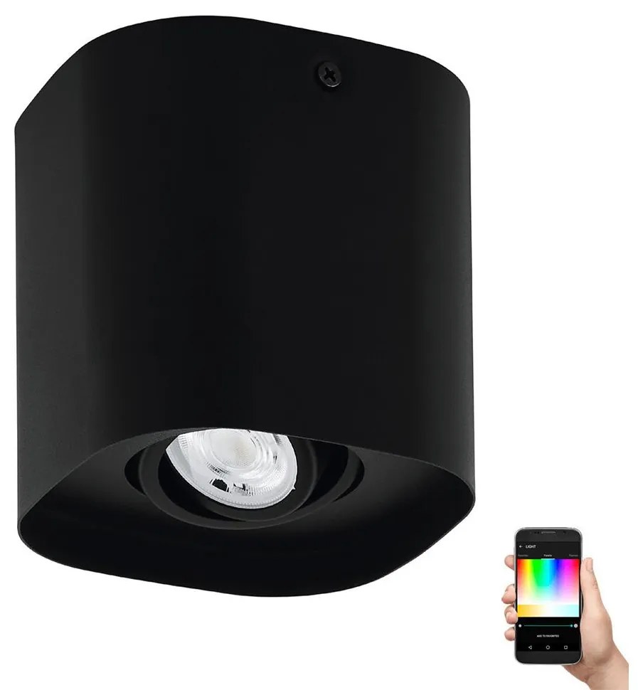 Eglo 99673 - LED RGBW Stmievateľné bodové svietidlo CAMINALES-Z 1xGU10/5W/230V