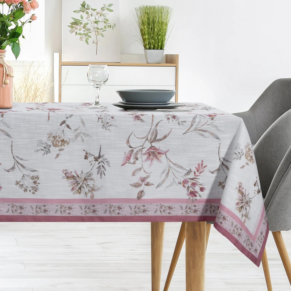 OBRUS SUMMER6 140X220 CM KVETY