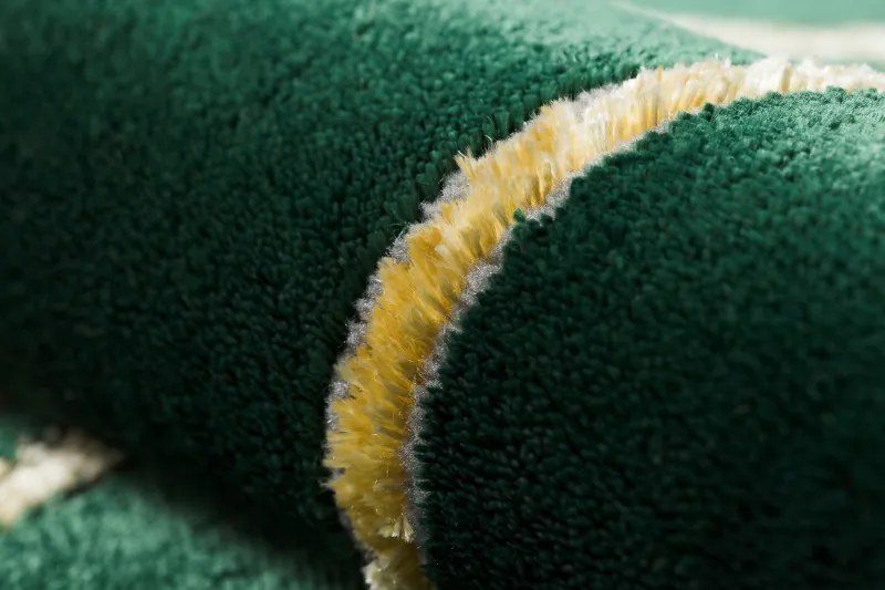 Kusový koberec Emerald 1021 green and gold, 80x150, zelená, kancelária, Dywany Łuszczów