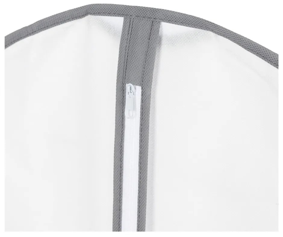 Biely závesný obal na oblečenie Compactor Suit Bag White