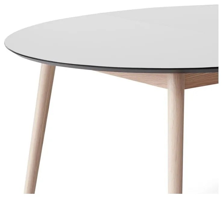 Okrúhly rozkladací jedálenský stôl ø 135 cm Meza – Hammel Furniture