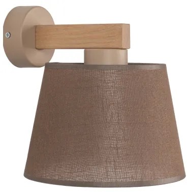 Brilagi - Nástenné svietidlo LATTE SABIA 1xE27/15W/230V borovica/hnedá