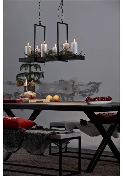 Markslöjd 105780 - LED Stmievateľný luster TRAY 3xLED/3W/230V čierna