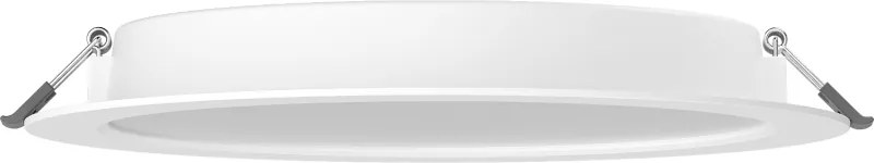 Mexen LDRR, LED stropné svietidlo na zapustenie, priemer 12 cm 22 cm, 18W, studená - 6500K, 1980 lm, biela - L210-022-1865-20