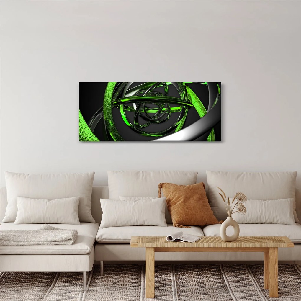 Obraz abstrakcie (120x50 cm)