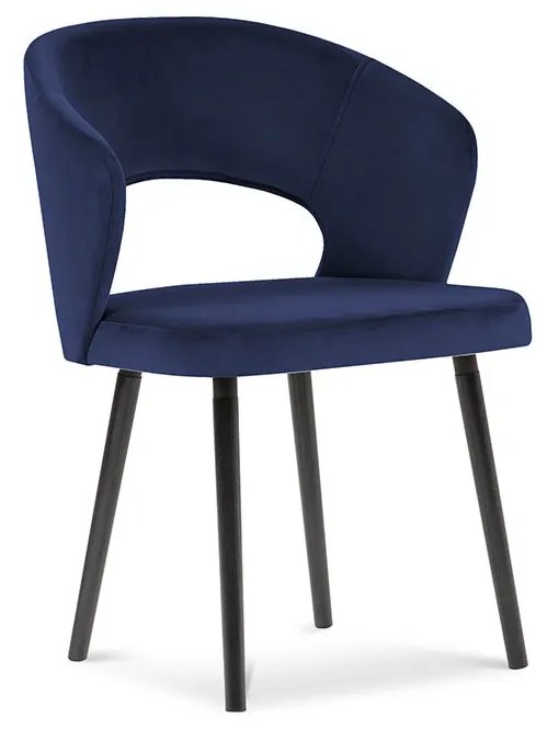 Sada 2 ks Zamatová stolička Elpis dĺžka 55 × šírka 56 × výška 80 cm WINDSOR & CO