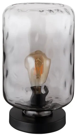 Globo 16046TS - Stolná lampa DARINA 1xE27/60W/230V šedá